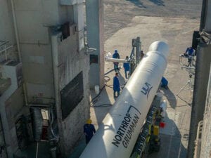 Northrop Grumman Completes 1st Rocket Motor Qualification Test for ULA