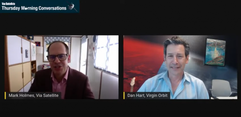 Thursday Morning Conversation With Dan Hart of Virgin Orbit - Via Satellite