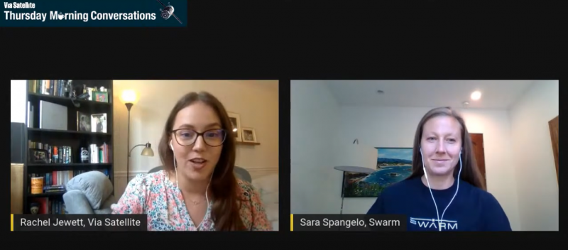 Thursday Morning Conversation With Sara Spangelo of Swarm - Via Satellite