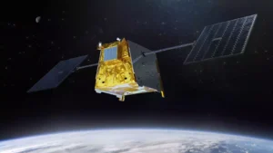 Rendering of the Airbus' Arrow platform, used on OneWeb satellites. (Photo by Airbus)