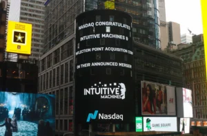 Intuitive Machines goes public on the Nasdaq. Photo: Intuitive Machines