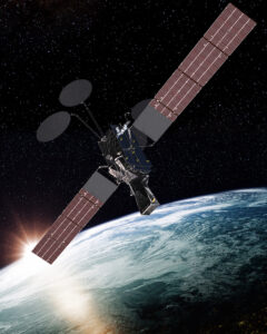 Rendering of the EchoStar 25 satellite. Photo: Maxar Technologies