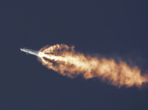 Starship lifts off in its first full integrated flight test on April 20, 2023. Photo: SpaceX