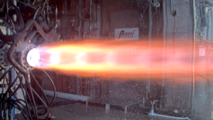 iRocket engine test with thrust augmentation. Photo: iRocket