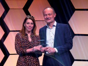 GSOA wins Tech of the Year at SATELLITE 2024. Photo: Access Intelligence