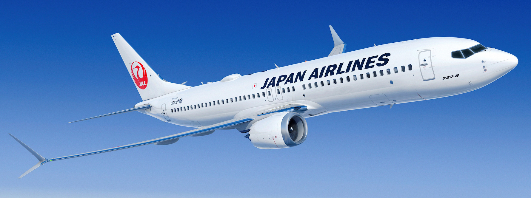 Japan Airlines selected Intelsat to provide in-flight connectivity on more than 20 upcoming Boeing 737 MAX aircraft. Photo: JAL 