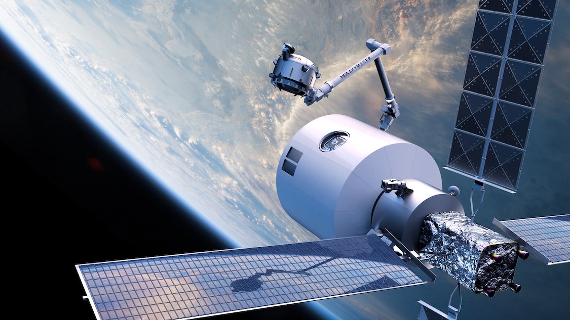 Rendering of the Starlab commercial space station. Photo: Starlab Space 