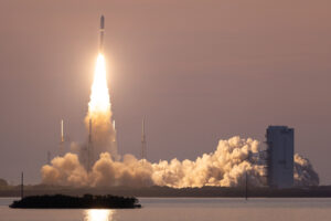 ULA launches the final Atlas V national security mission on July 30. Photo: ULA