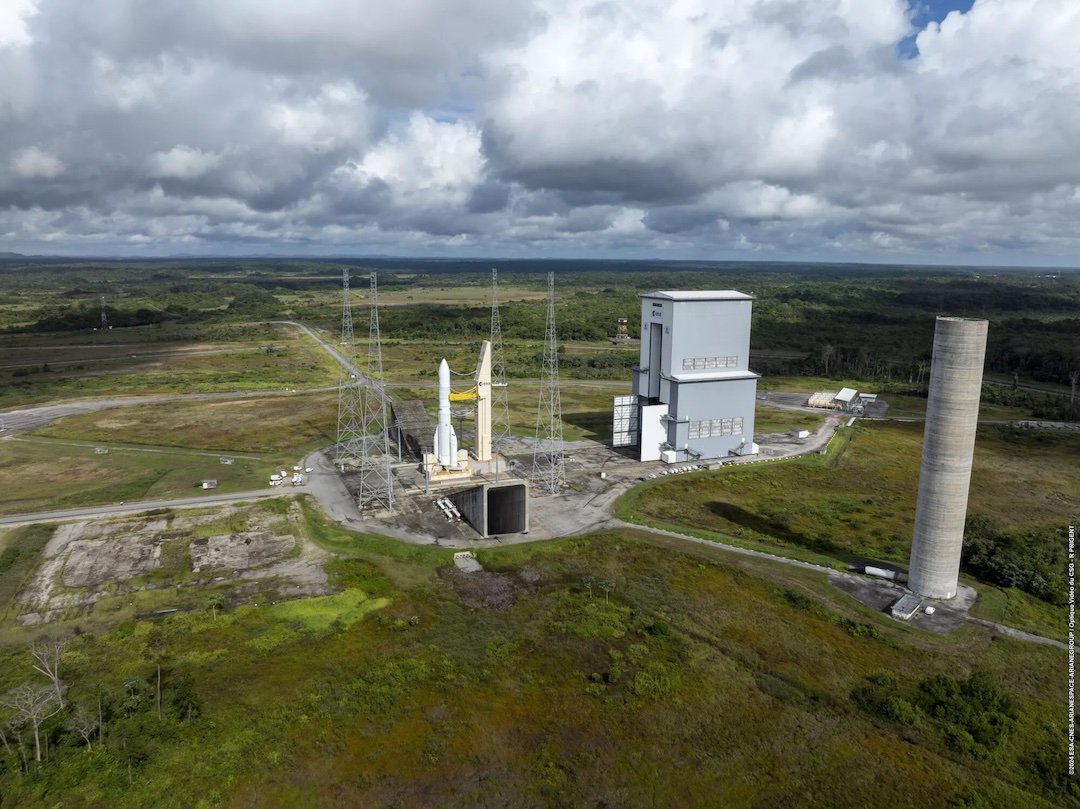 Ariane 6 launch site in French Guiana. Photo: Arianespace 